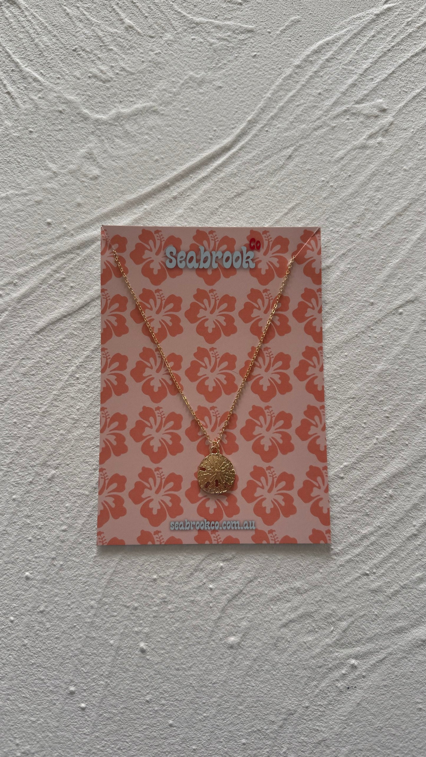 Sand Dollar Necklace Style 2