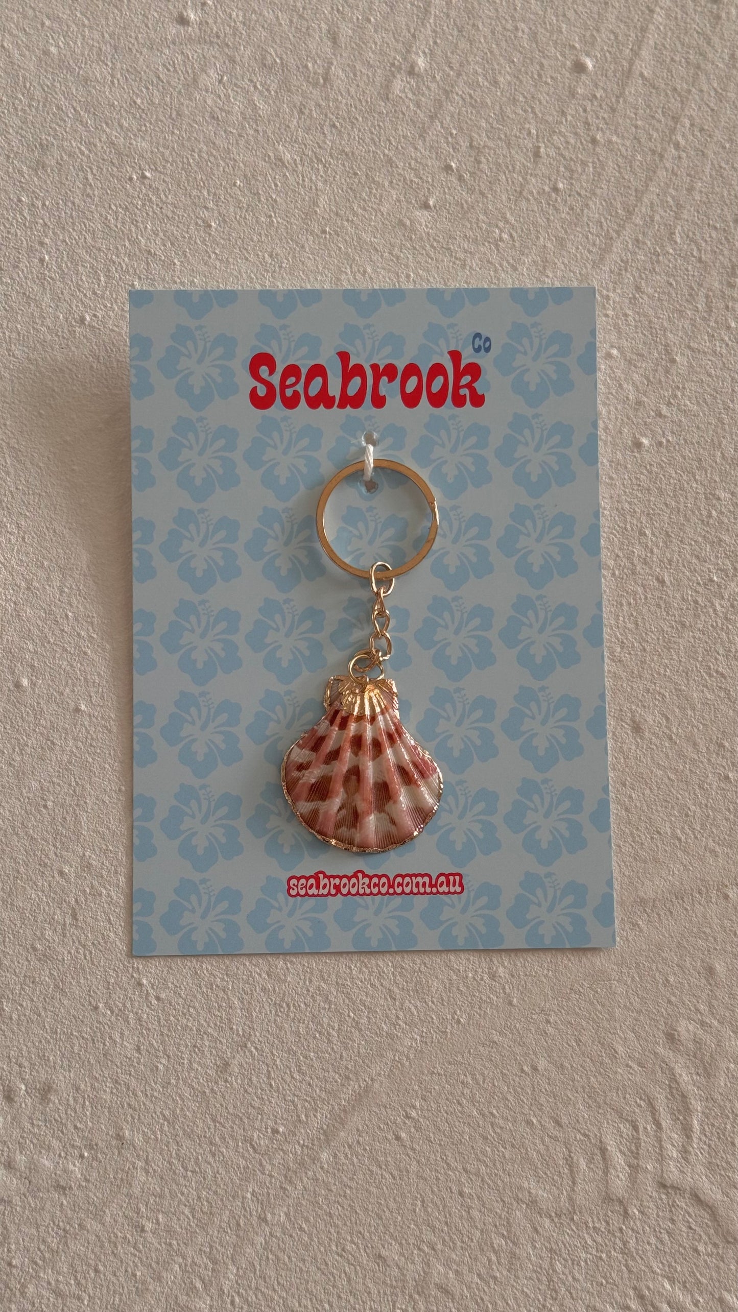 Mini Scallop Keyring