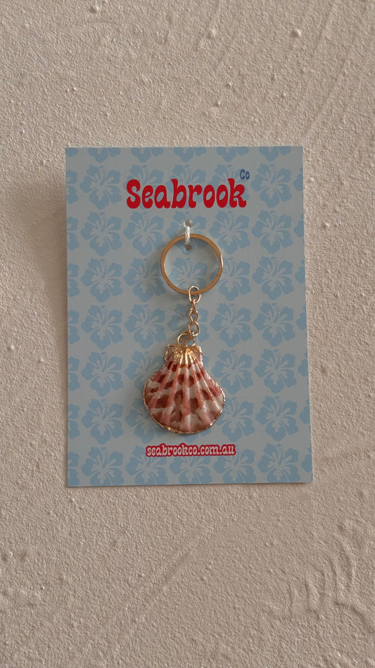 Mini Scallop Keyring