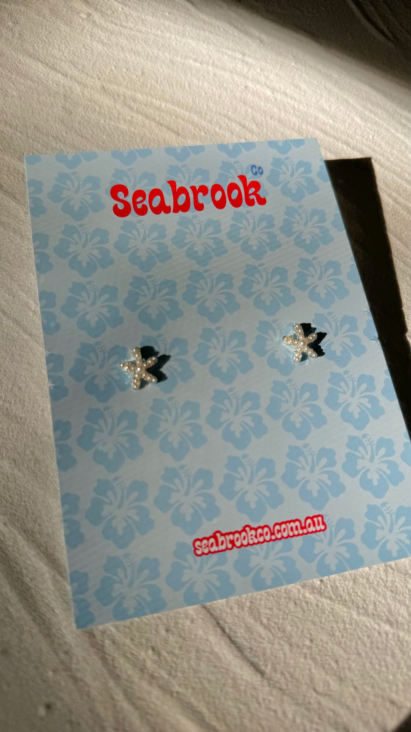 Mini Starfish Studs- Silvery