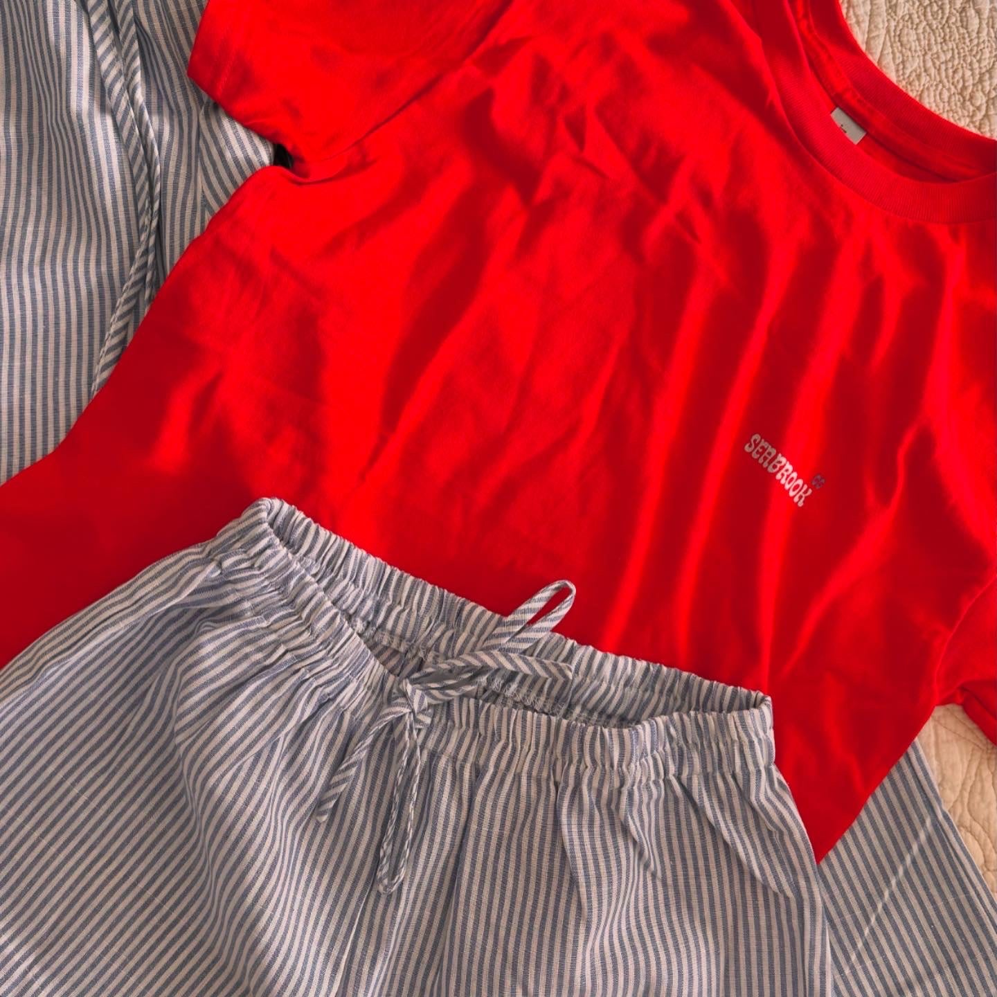 Original Red Seabrook Tee