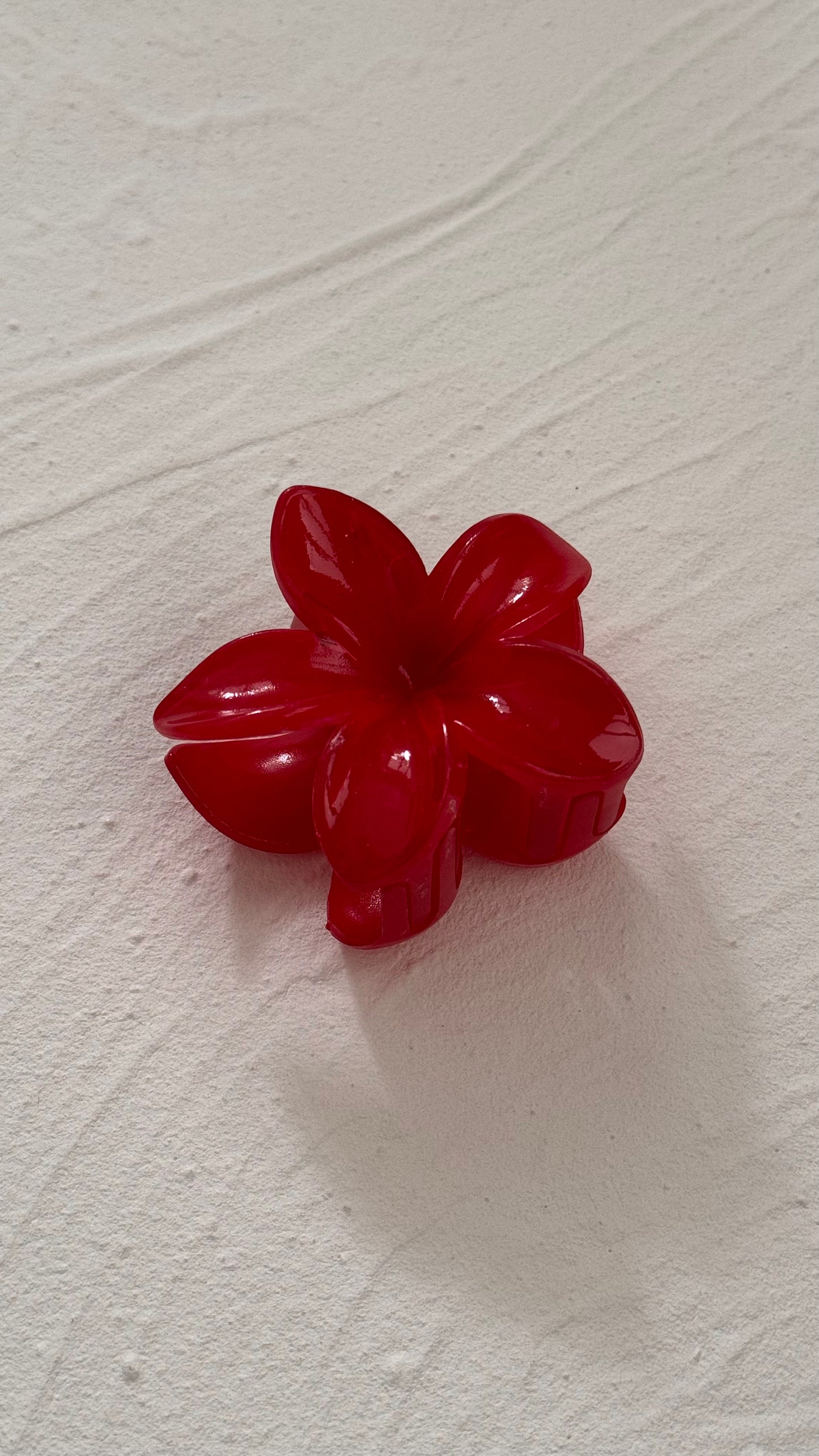 Frangipani Clip Red