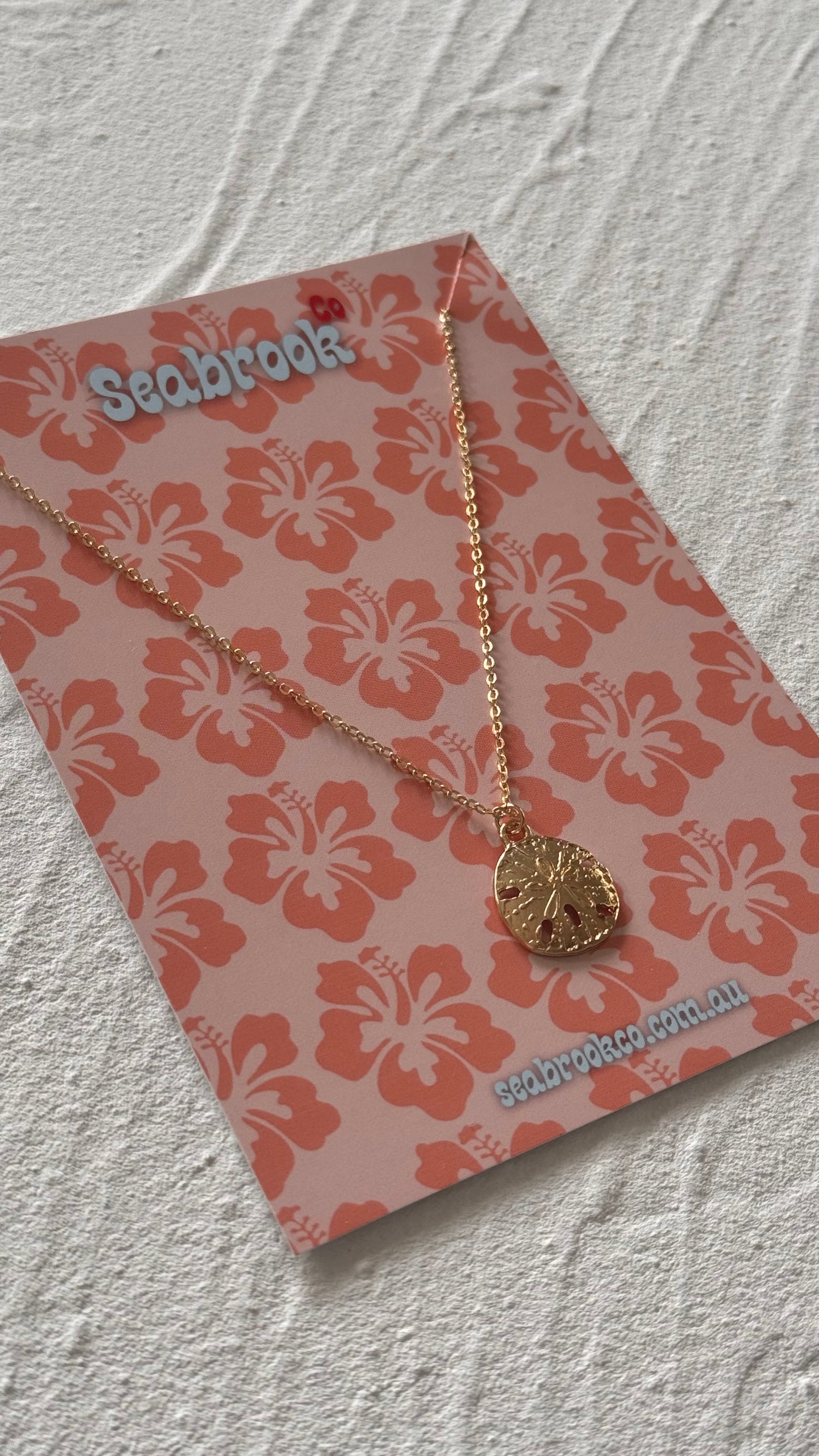 Sand Dollar Necklace Style 2