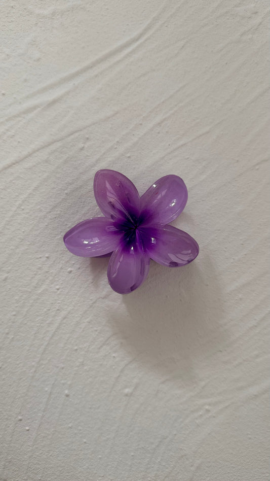 Frangipani Clip Purple
