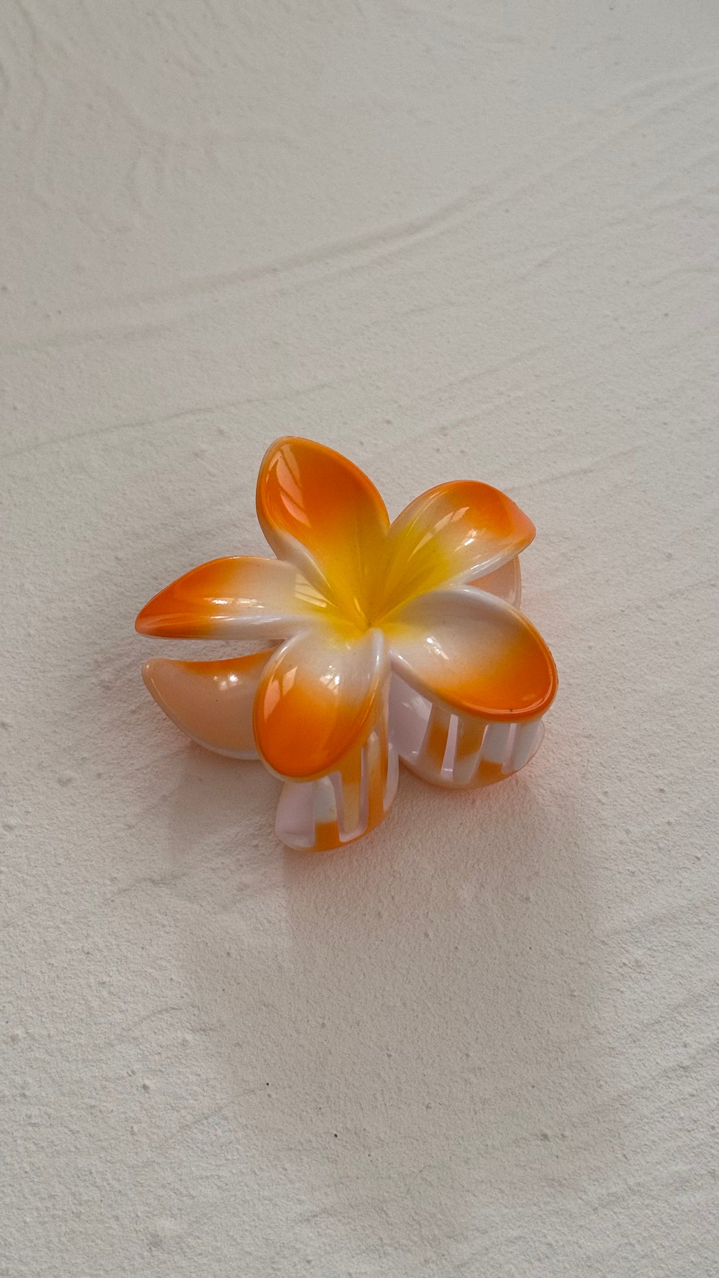 Frangipani Clip Multi Orange