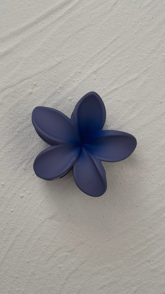 Frangipani Clip Indigo