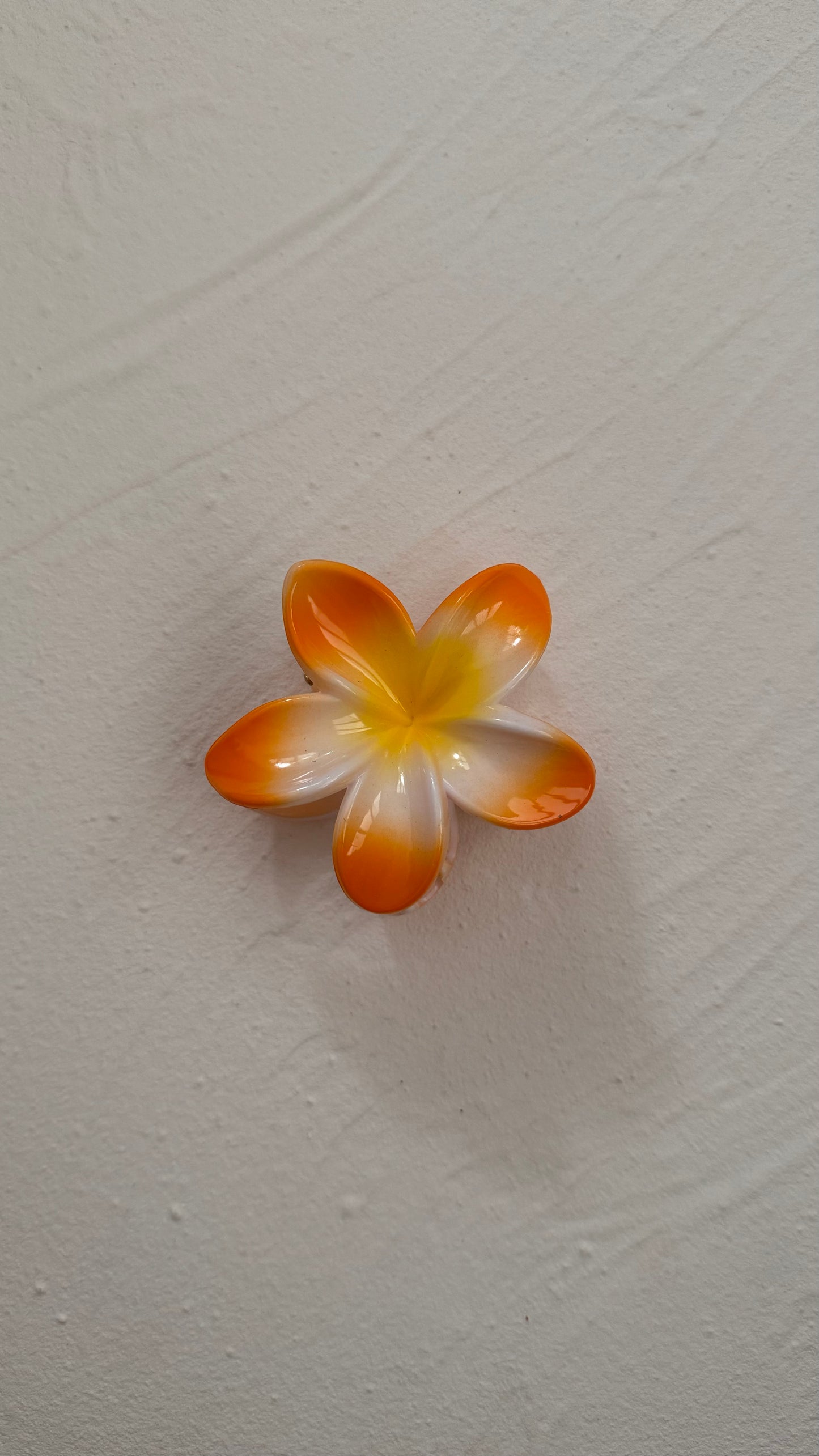 Frangipani Clip Multi Orange