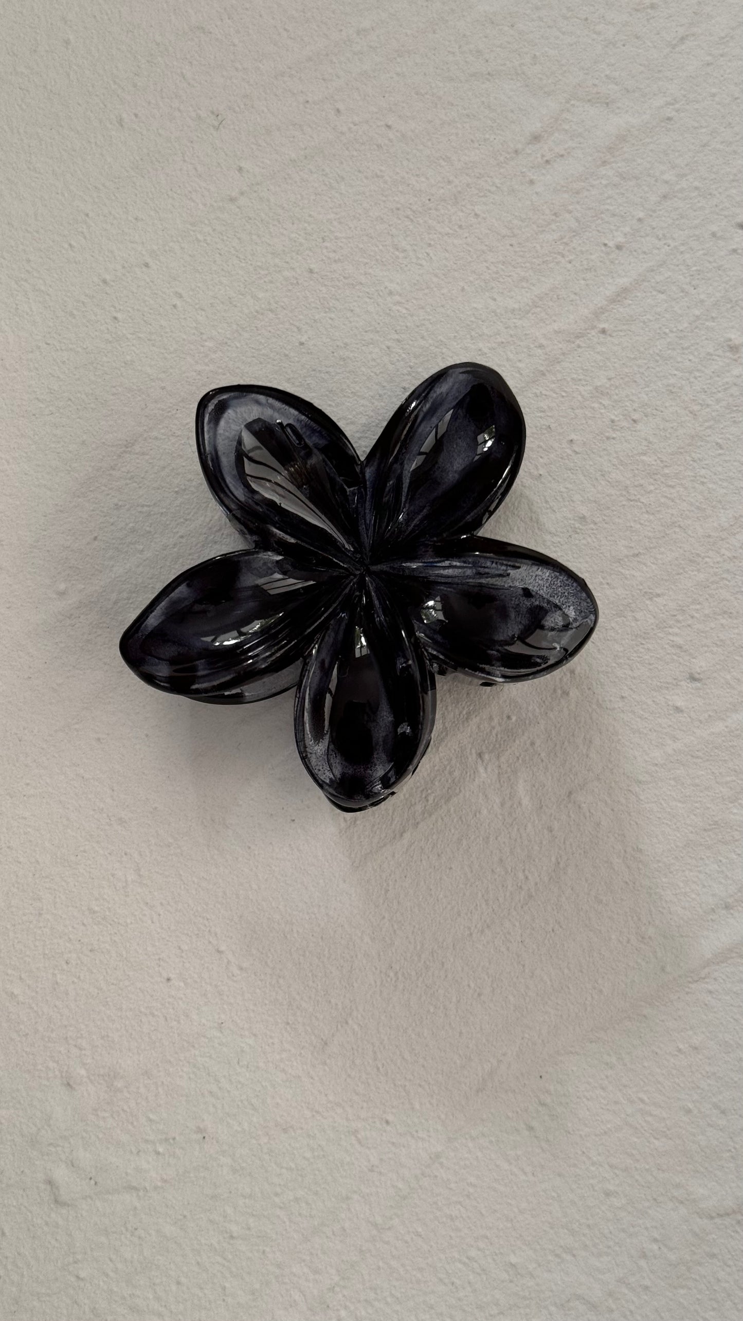 Frangipani Clip TortoiseShell Grey/Blue