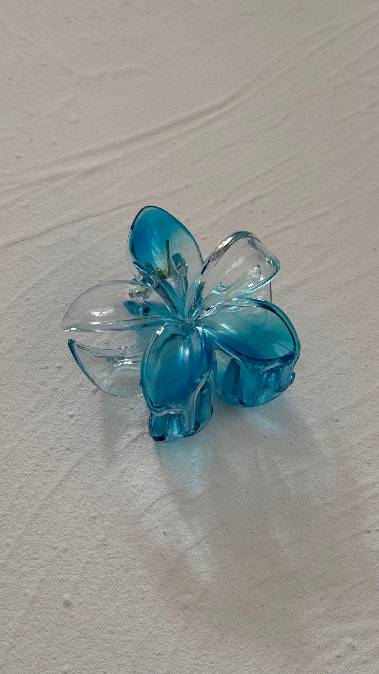 Frangipani Clip Jelly Blue