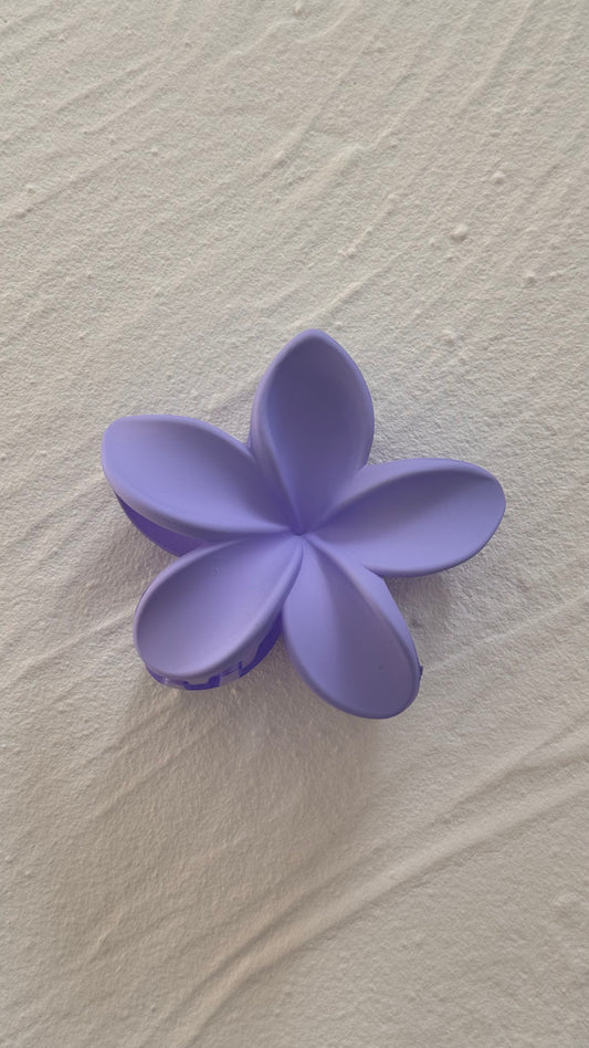 Frangipani Clip Pastel Lavender