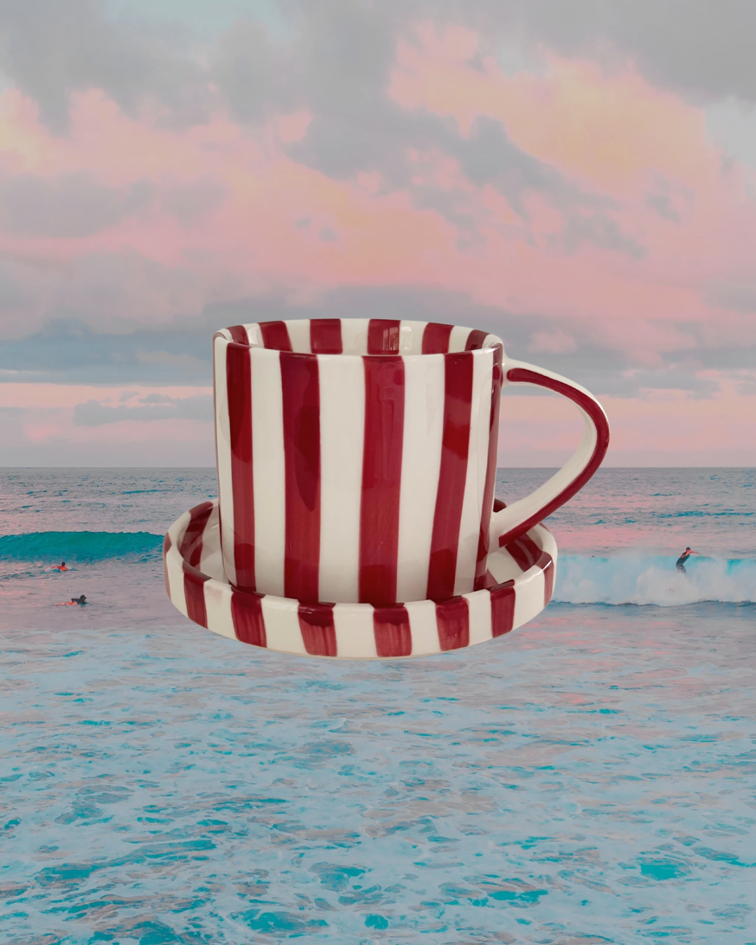 Coastal Cup Set - Red