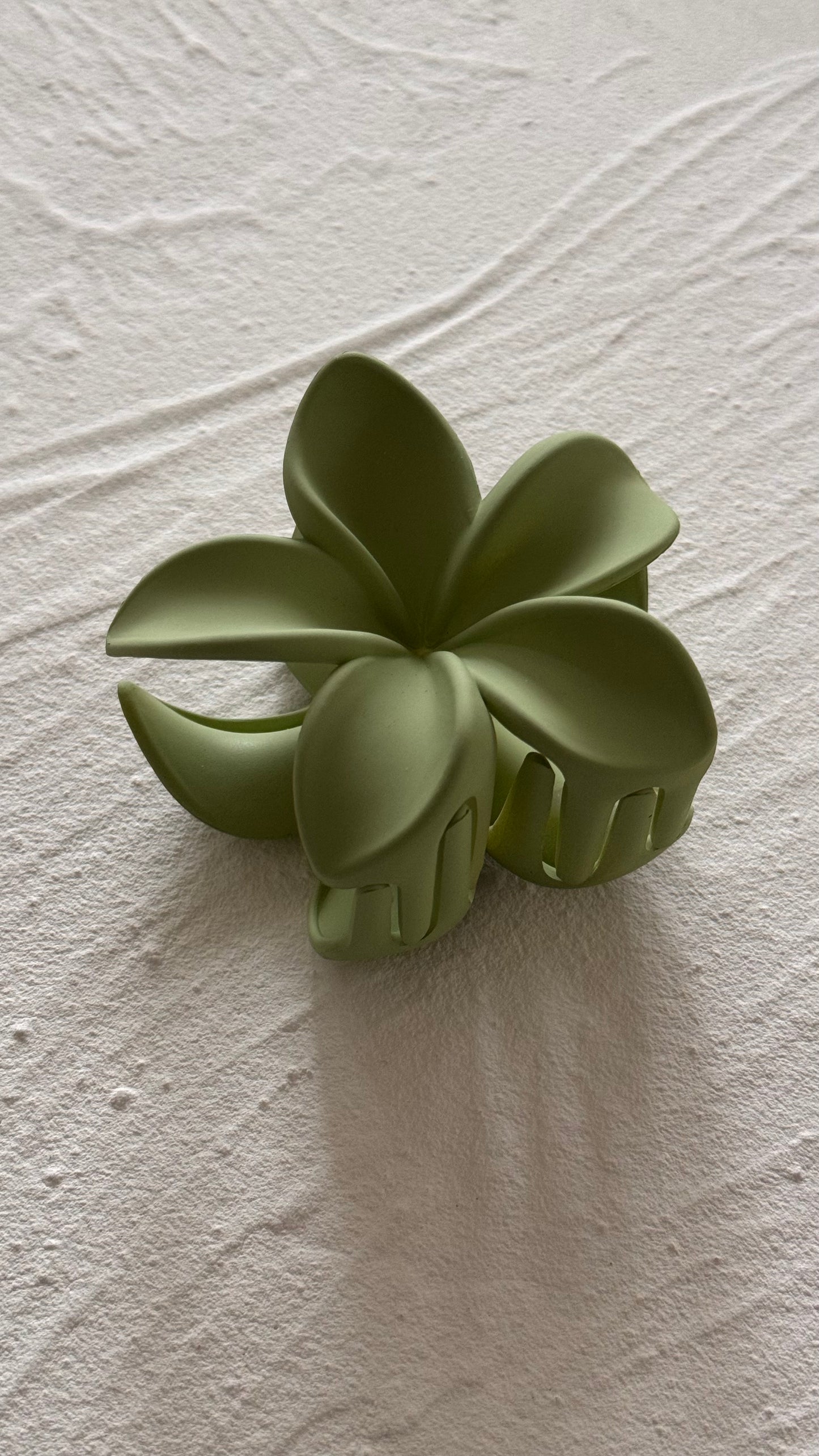 Frangipani Clip Flat Sage