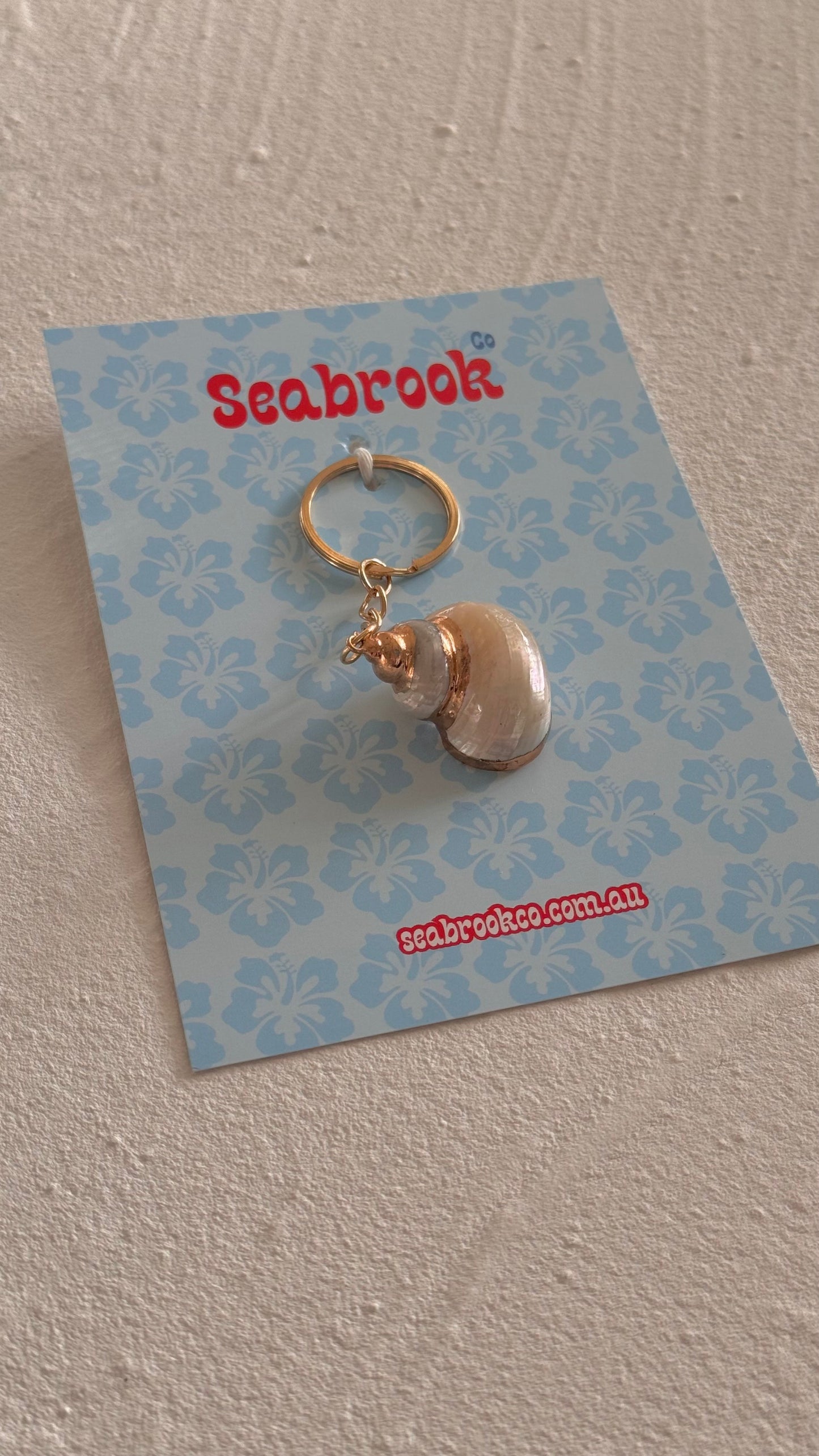 Periwinkle Keyring