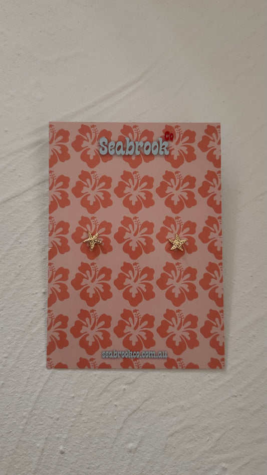 Lani Mini Starfish Studs