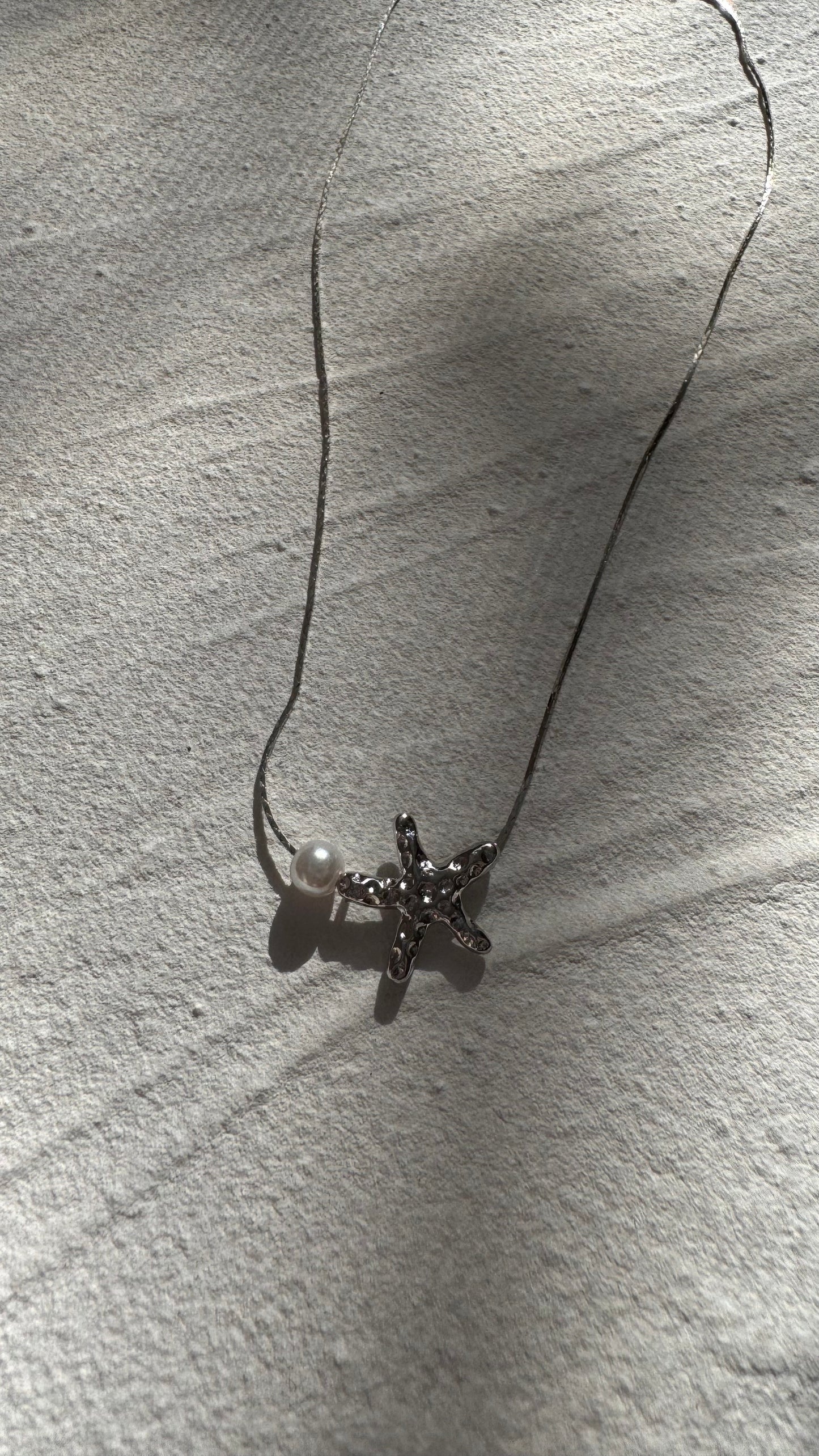 Pearl Starfish Necklace