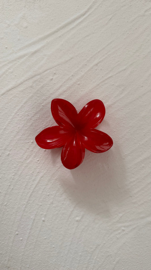 Frangipani Clip Red