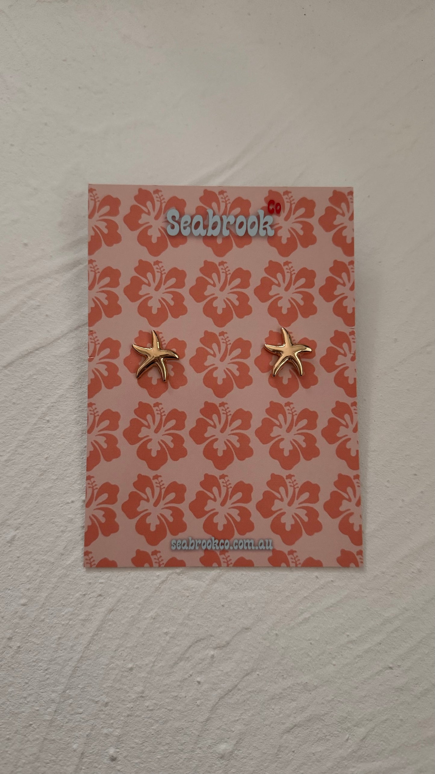 Smooth Starfish Studs
