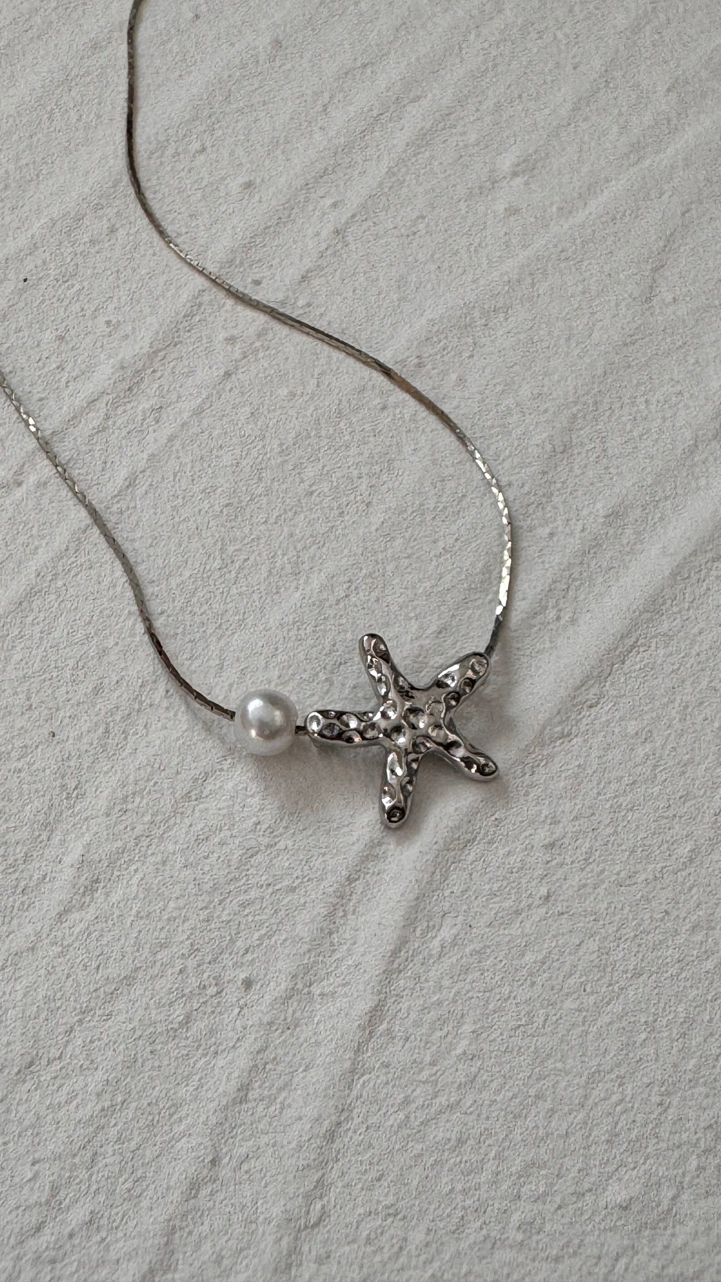 Pearl Starfish Necklace