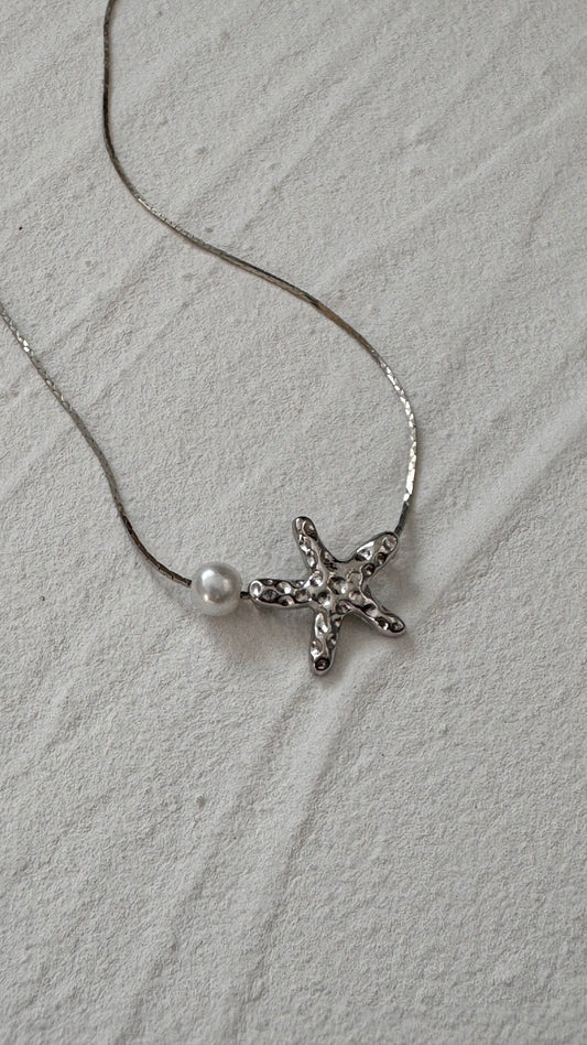 Pearl Starfish Necklace