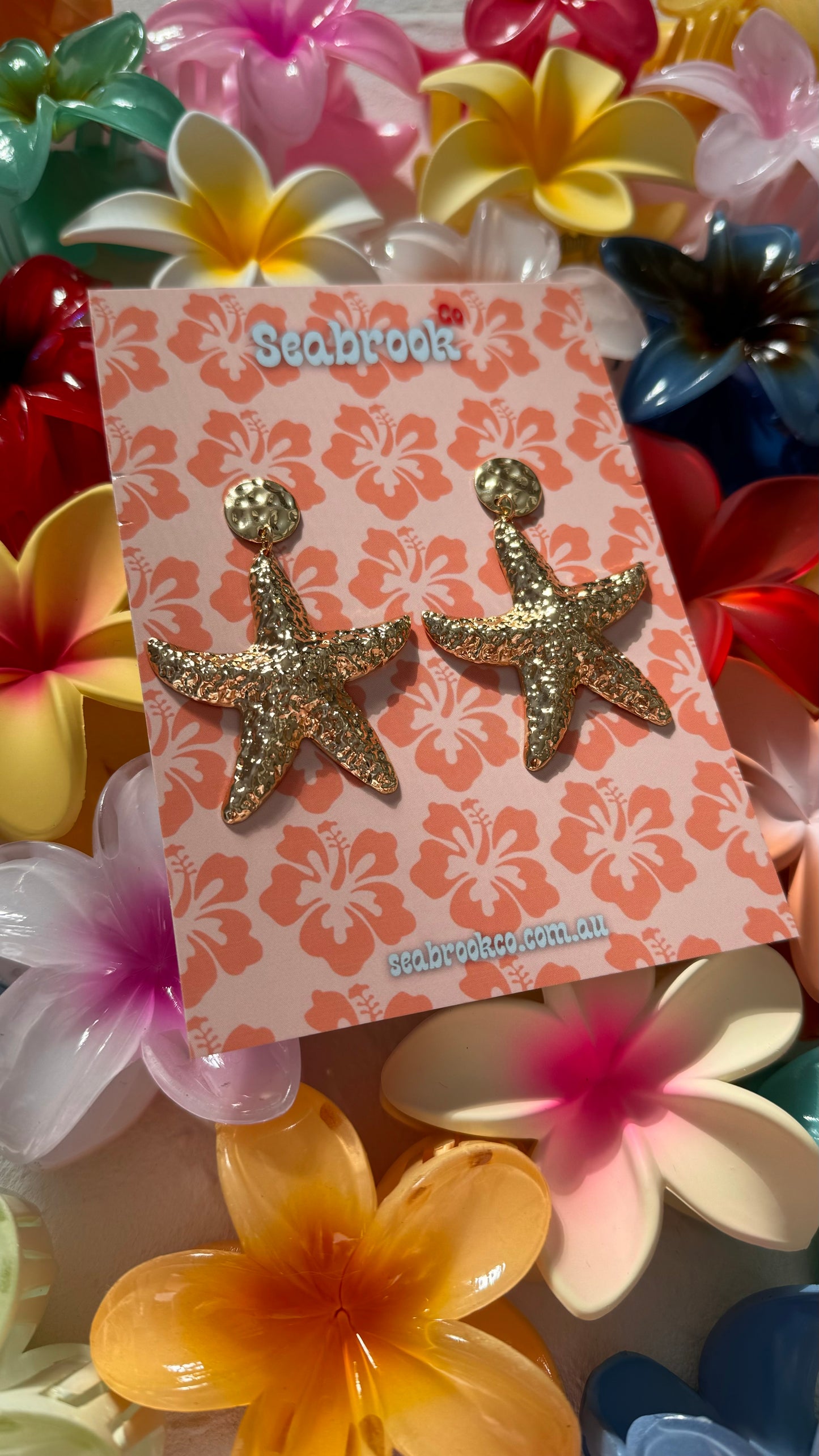 Oceanic Starfish Earrings