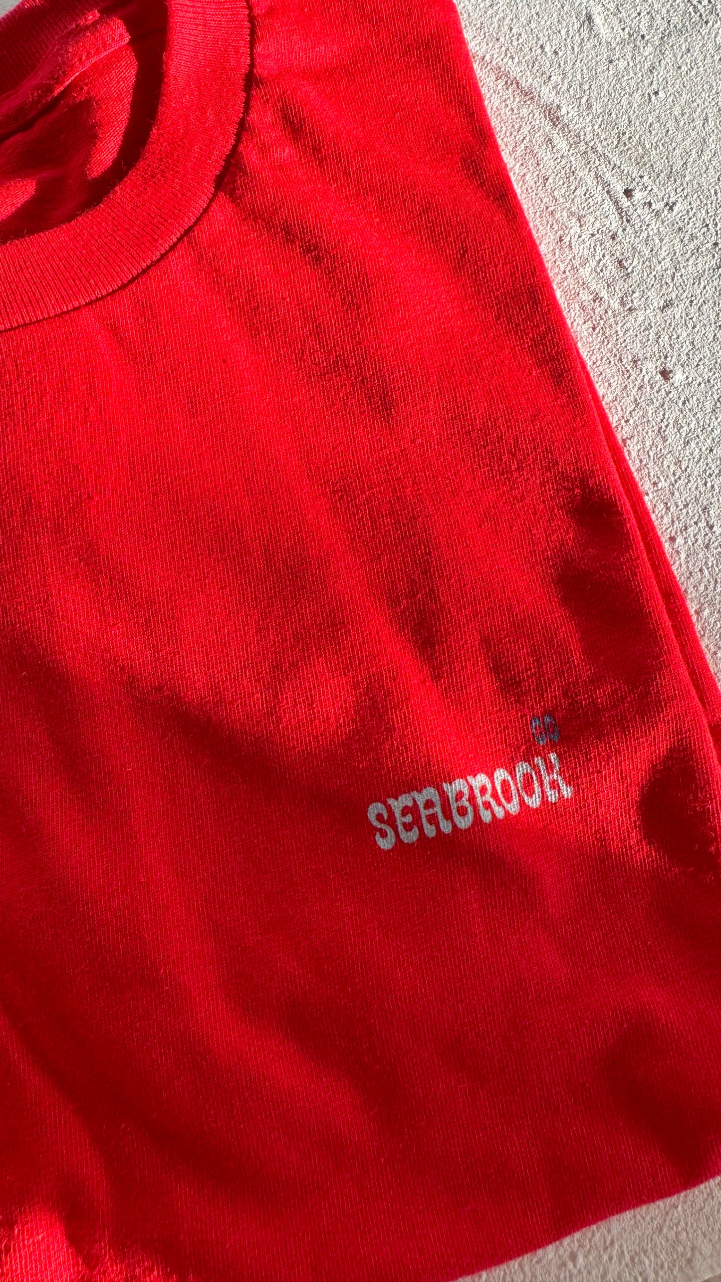 Original Red Seabrook Tee