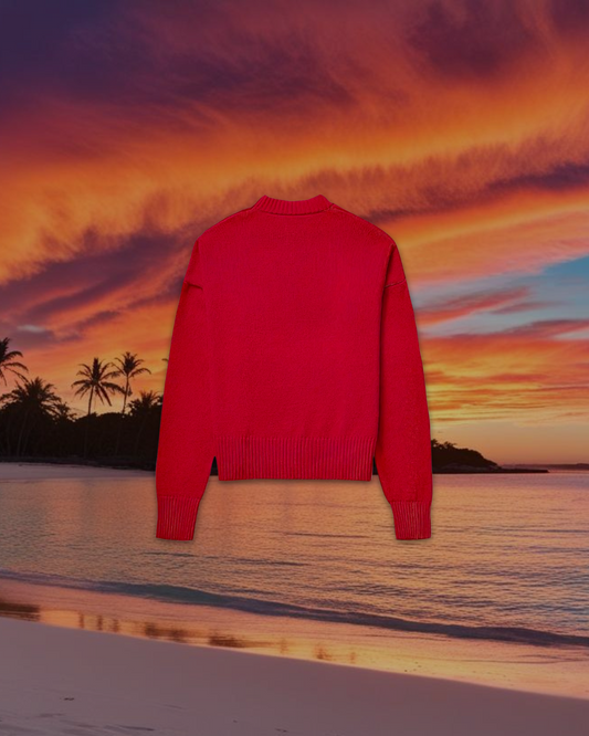 Townsfolk Jumper - Cherry Red