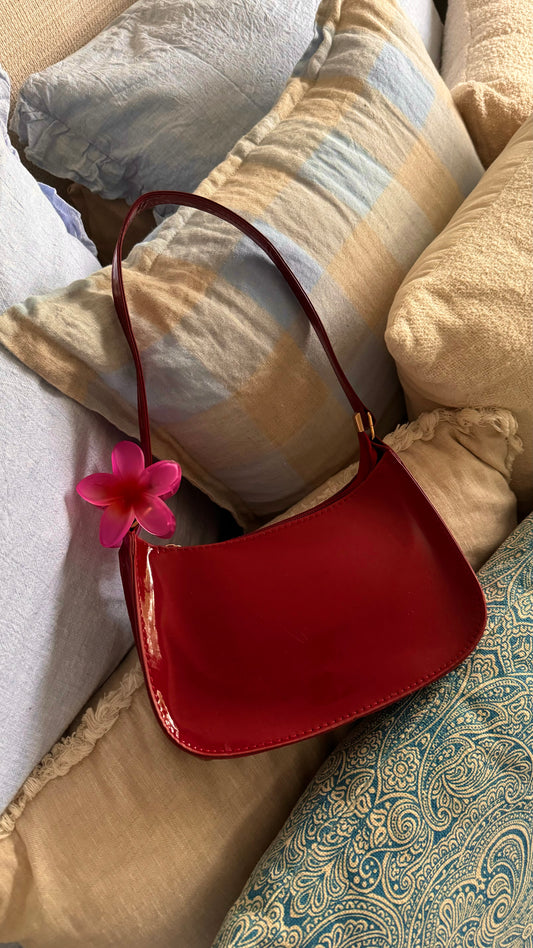 Baby G Handbag - Cherry Red
