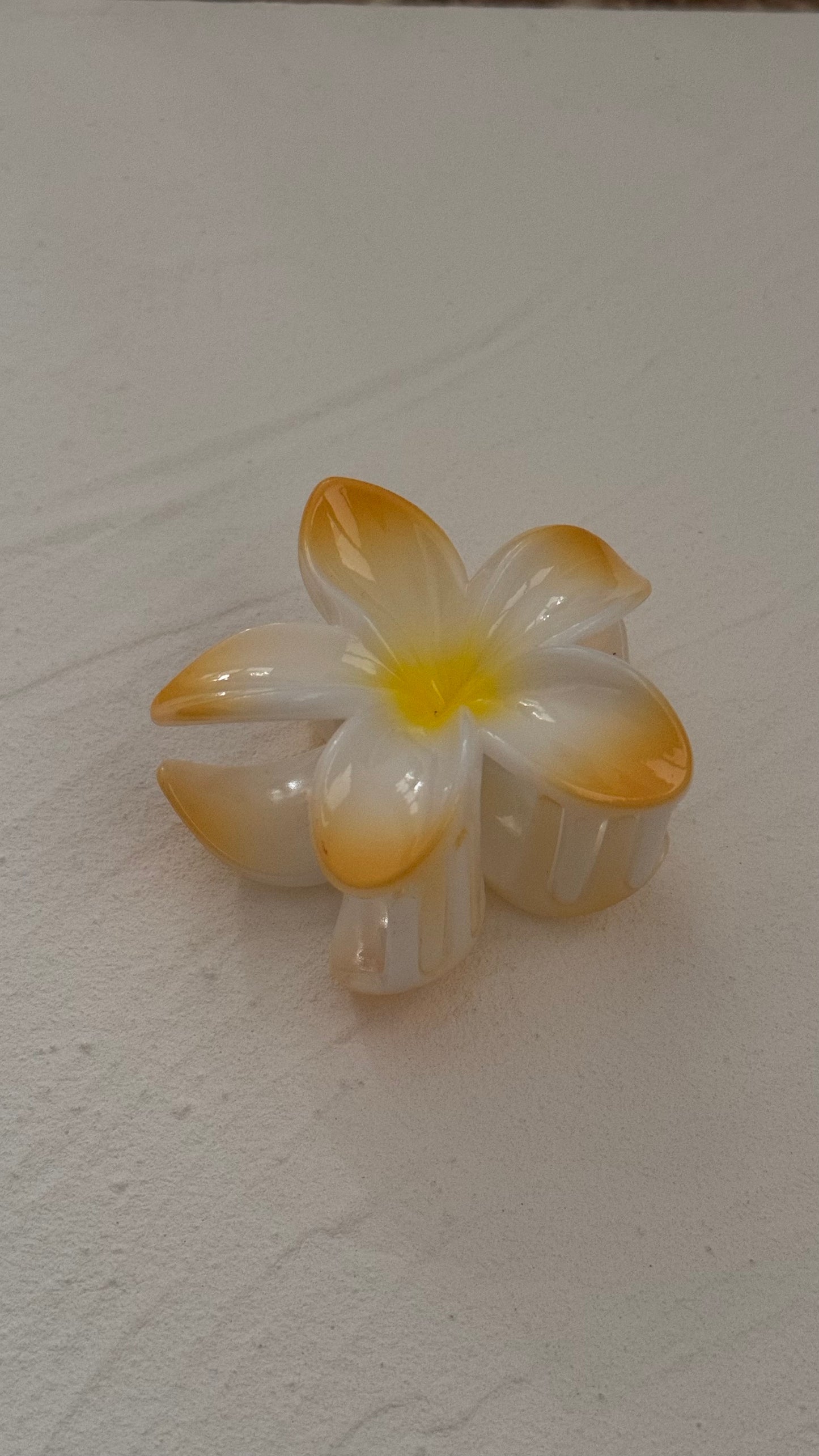 Frangipani Clip Multi Yellow
