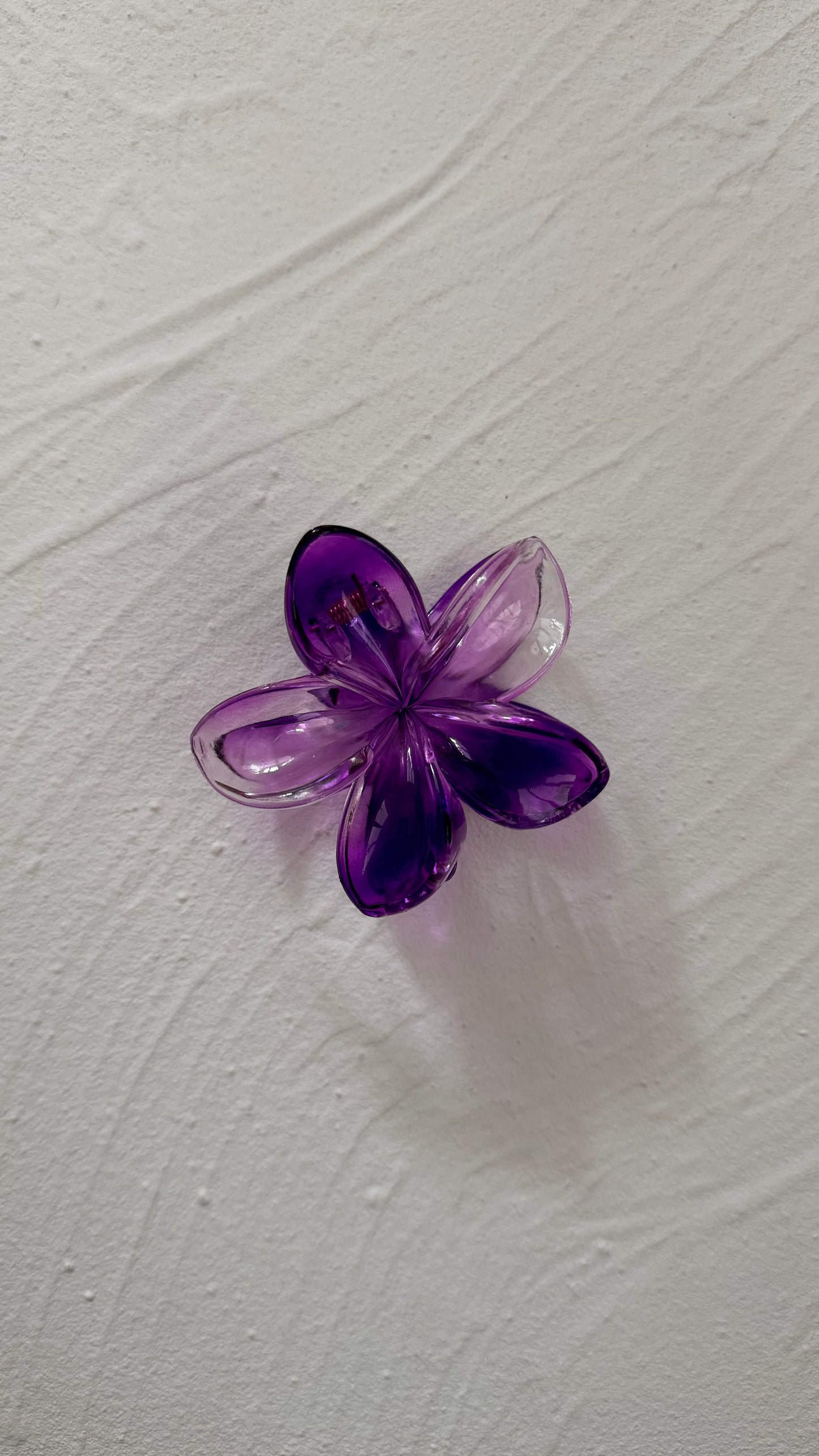 Frangipani Clip Jelly Purple