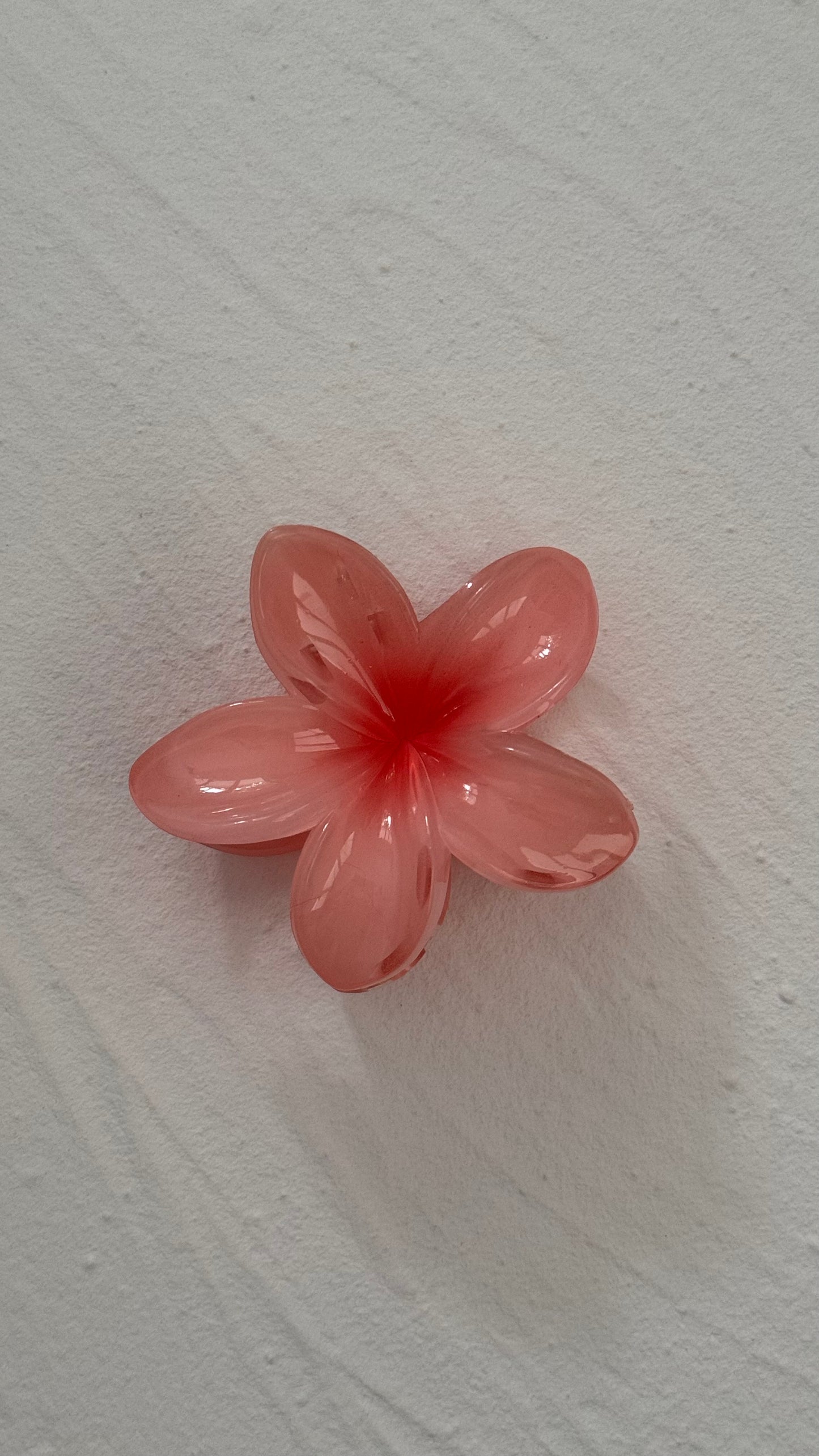 Frangipani Clip Pink Peach