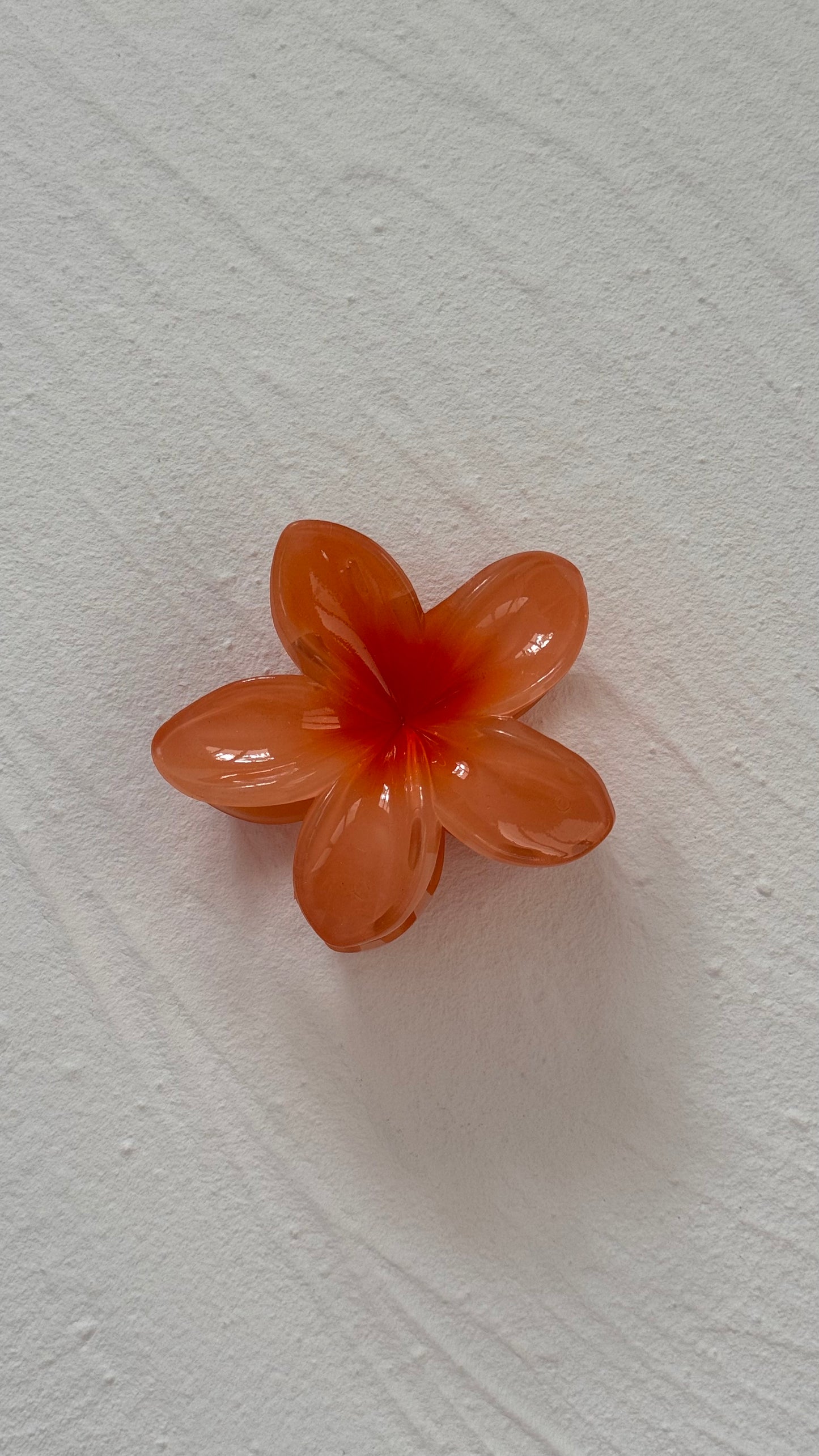 Frangipani Clip Tangerine