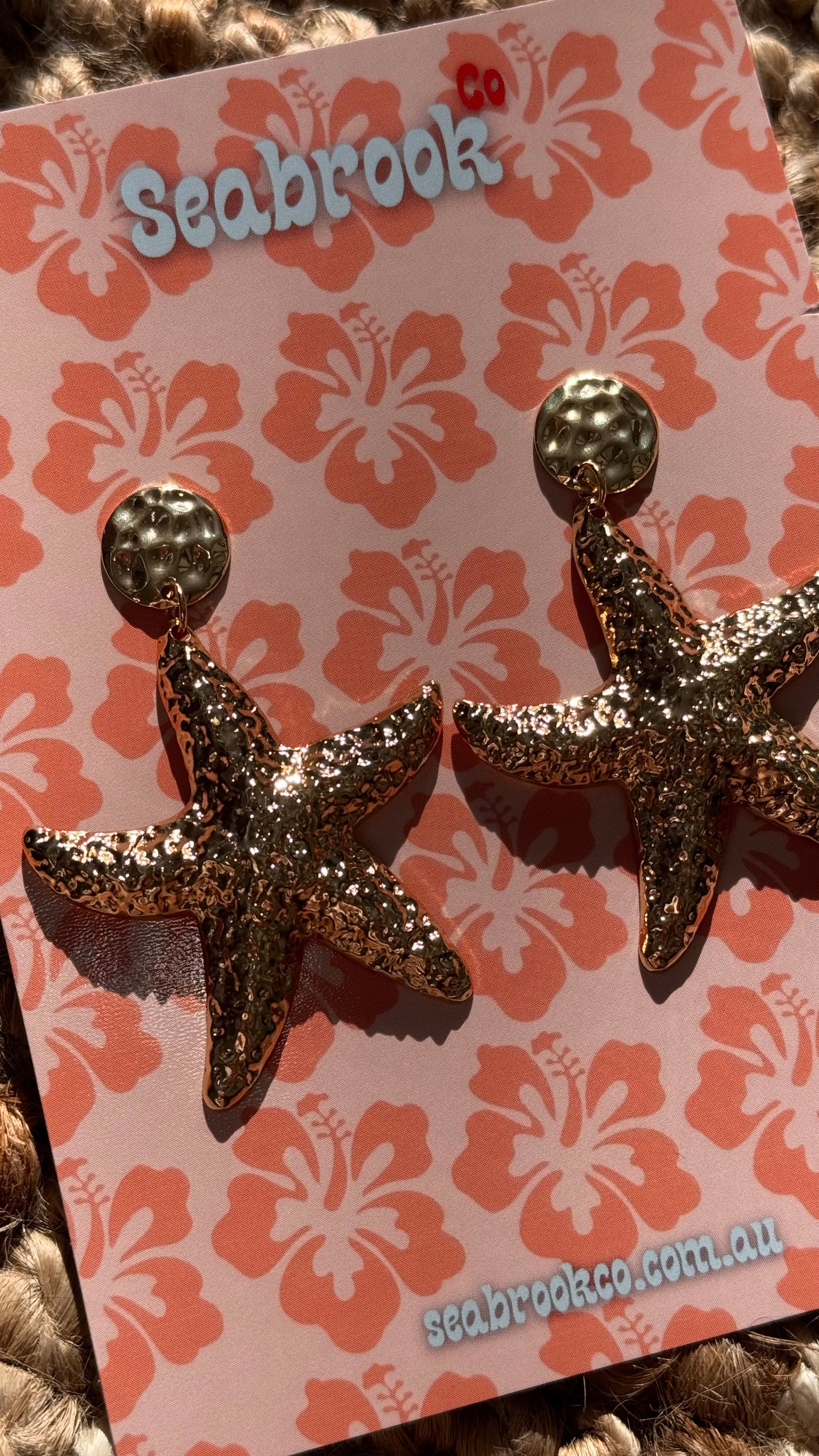 Oceanic Starfish Earrings