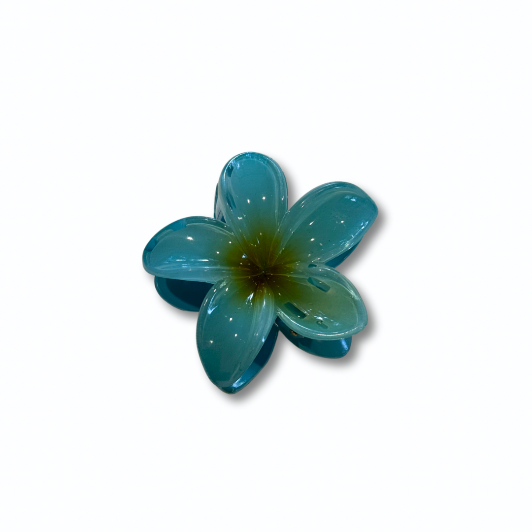 Frangipani Clip Sea Green