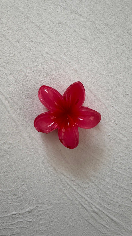 Frangipani Clip Deep Pink