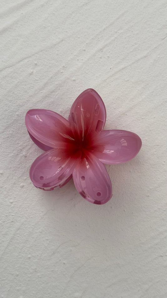 Frangipani Clip Tropical Lavender