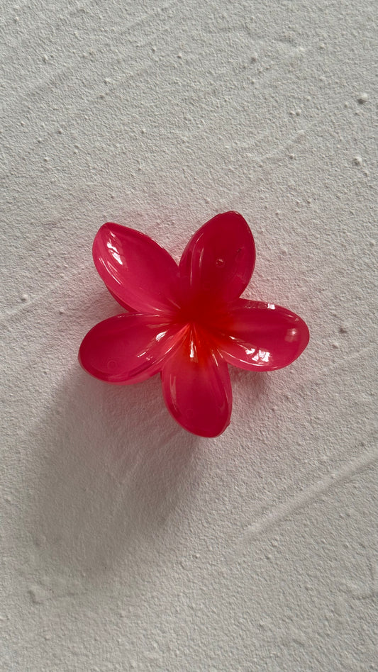 Frangipani Clip Magenta Pink