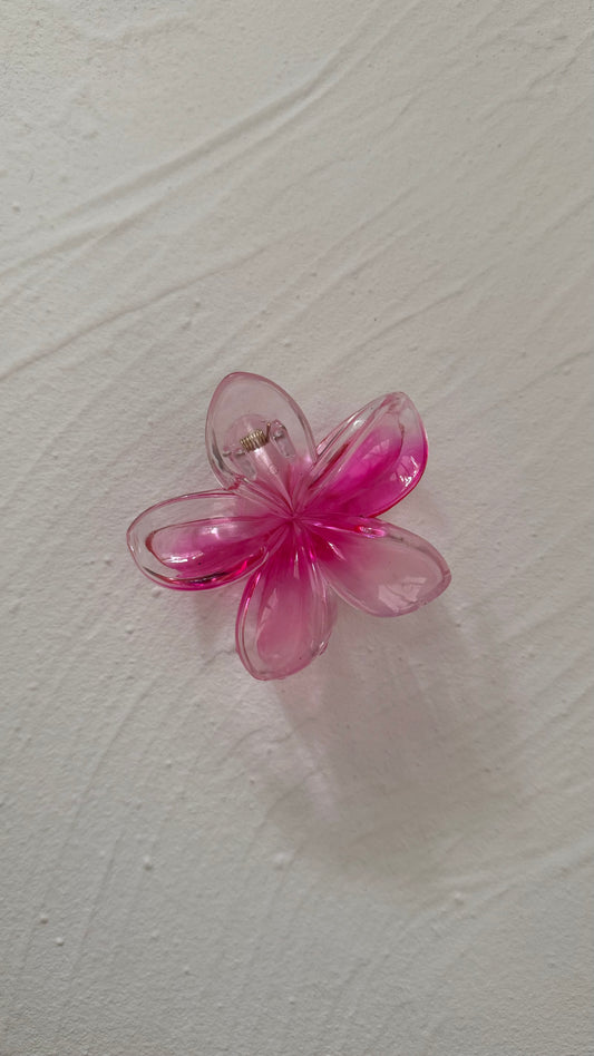 Frangipani Clip Jelly Pink