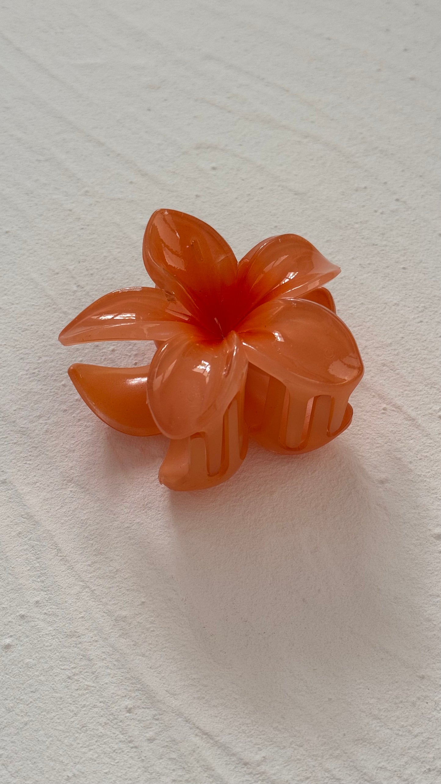 Frangipani Clip Tangerine