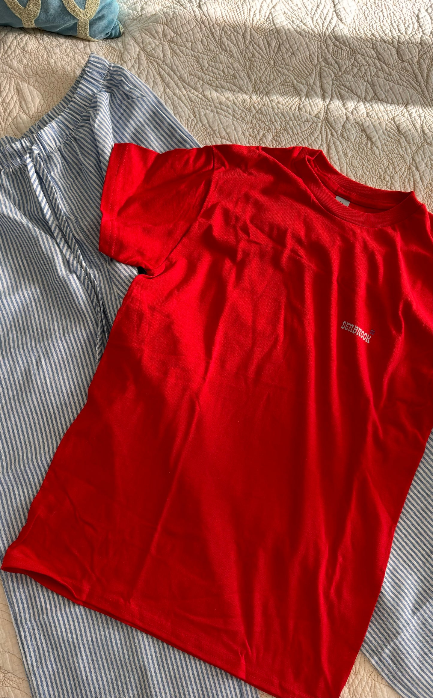 Original Red Seabrook Tee