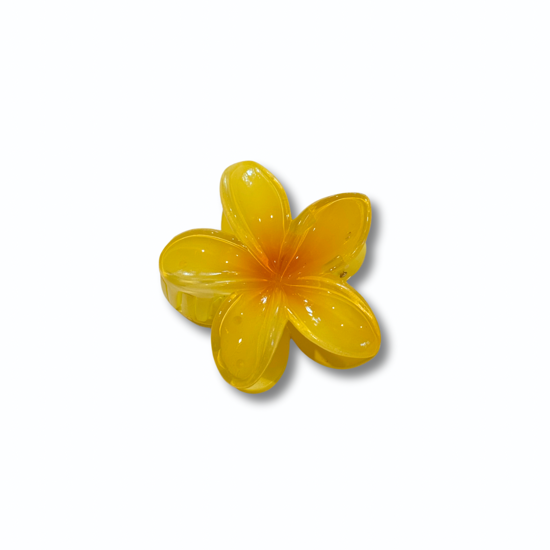 Frangipani Clip Bright Yellow