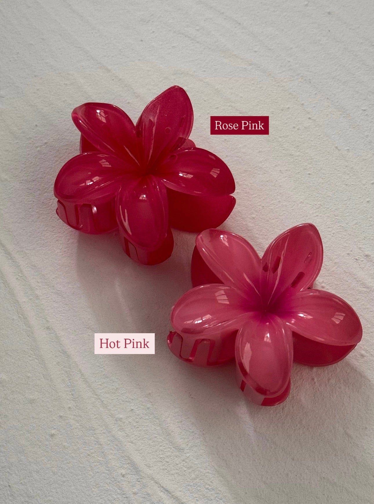 Frangipani Clip Hot Pink
